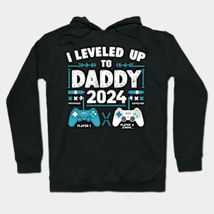 Funny Soon To Be Dad 2024 New Dad First Father's Day Hoodie